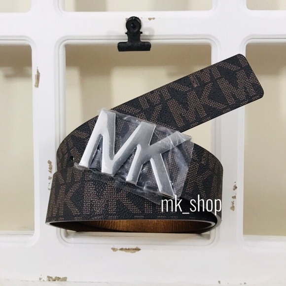 Michael Kors Accessories - MK Logo Belt Sz Large